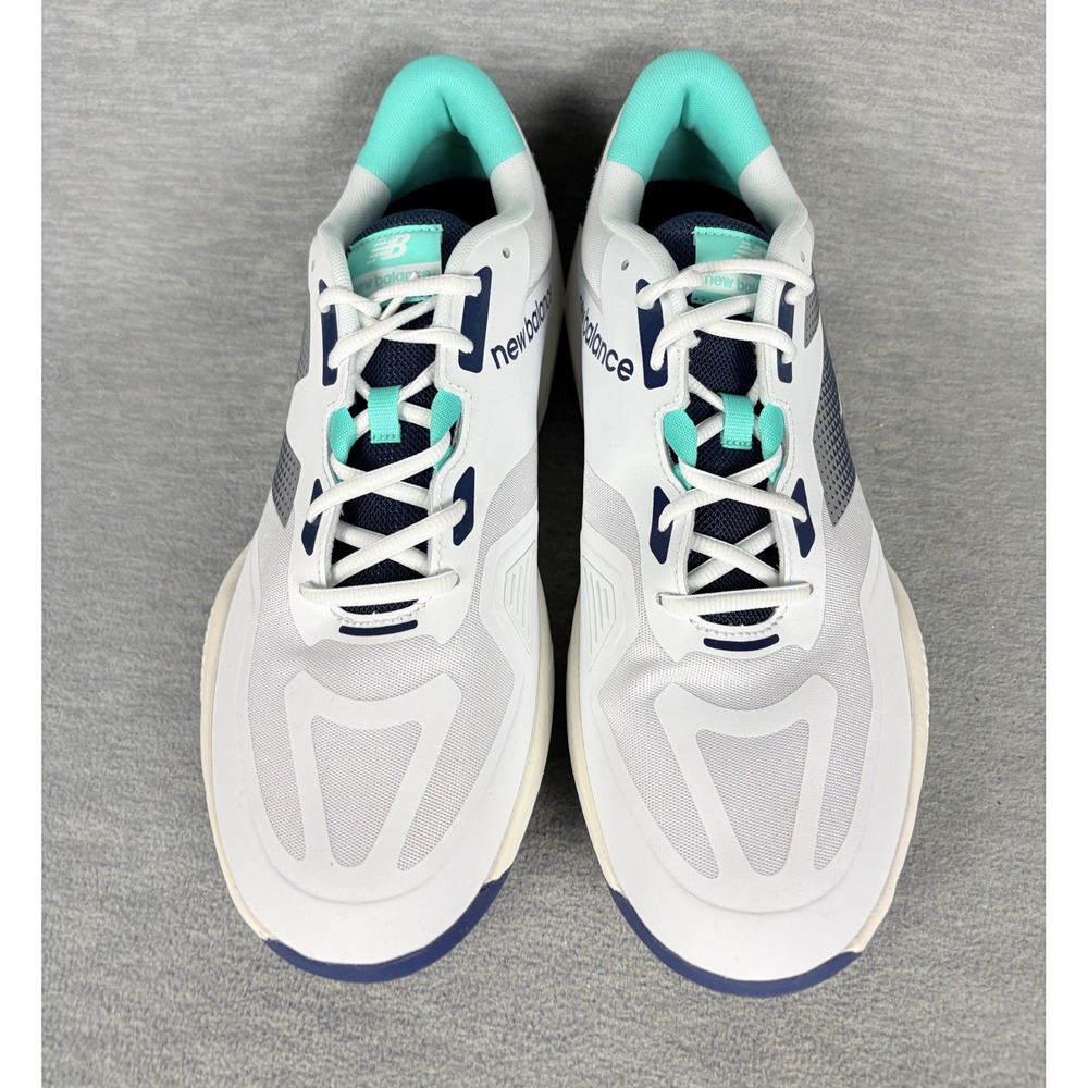 New Balance FuelCell 796v4 Pickleball Mens 11.5 D White Blue Court Tennis - Picture 3 of 11